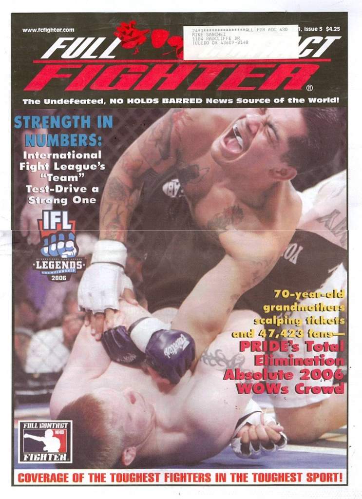 05/06 Full Contact Fighter Newspaper